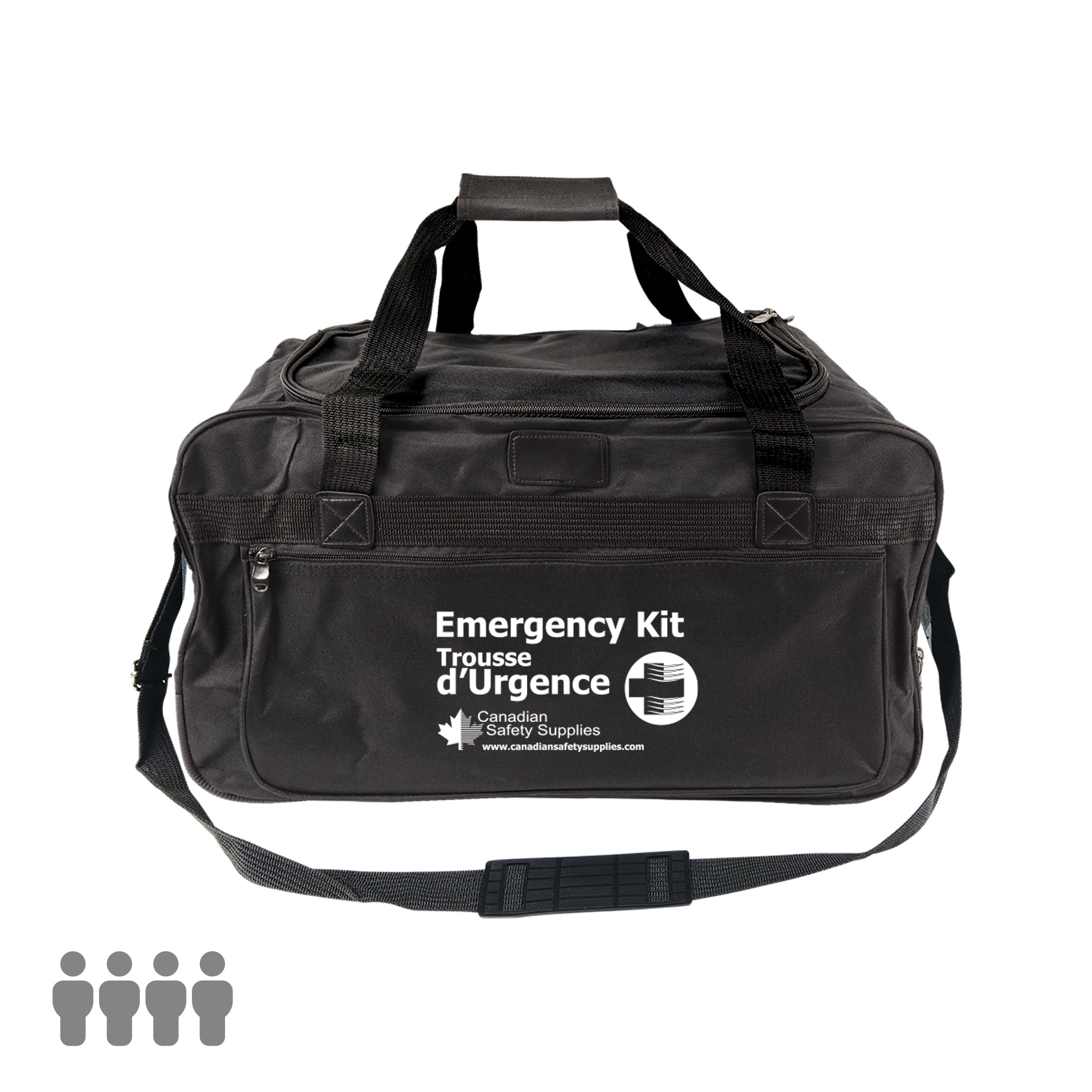 Deluxe 4-Person 72-Hour Emergency Survival Kit